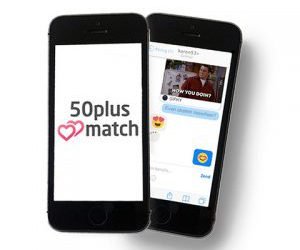 De dating app van datingsite 50plusmatch: vernieuwde chatfunctie